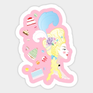 Marie Antoinette Sticker